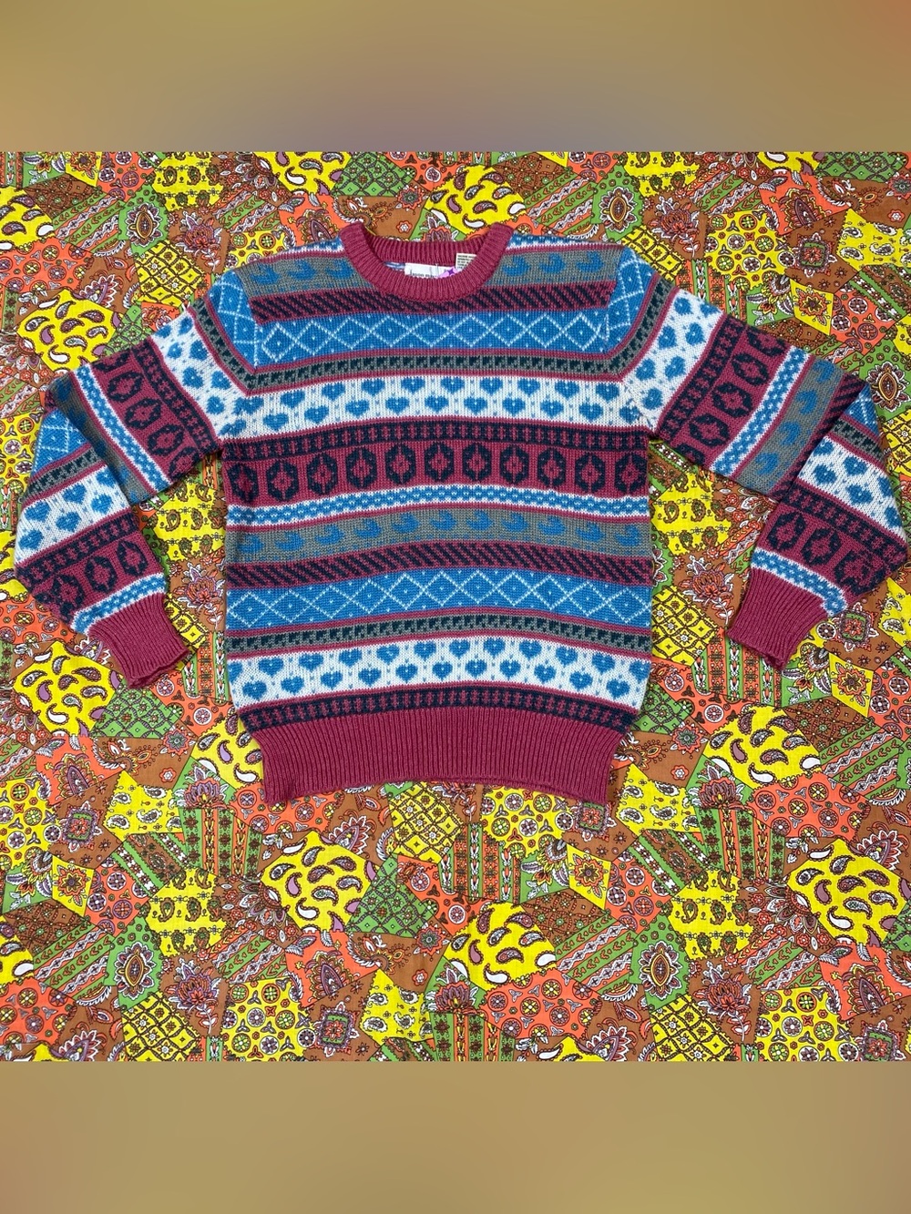 Quirky Sweet Grandma Sweater